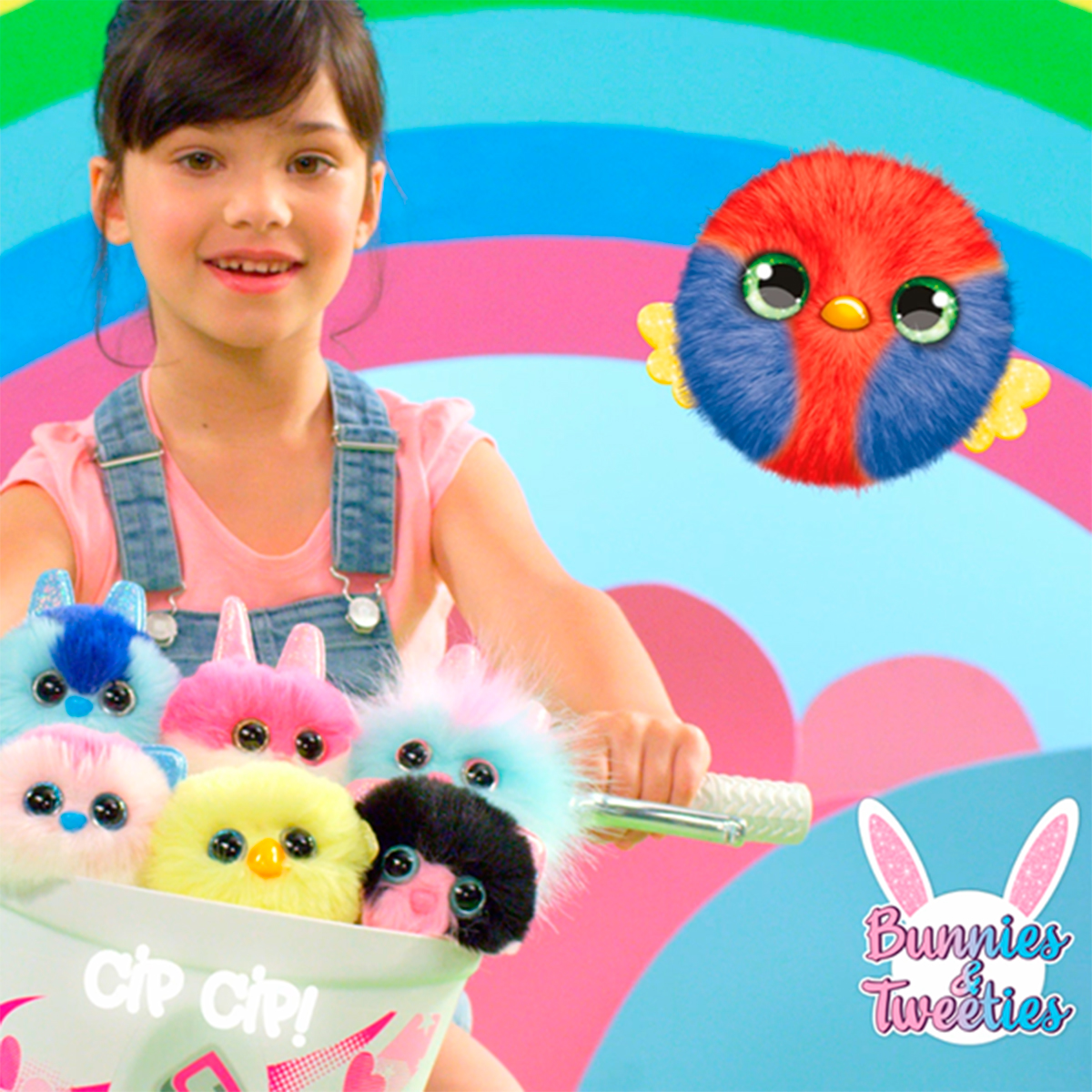 М'яка іграшка-сюрприз Зайчики та пташки – Bunny and Bird – 15 см — превʼю 6