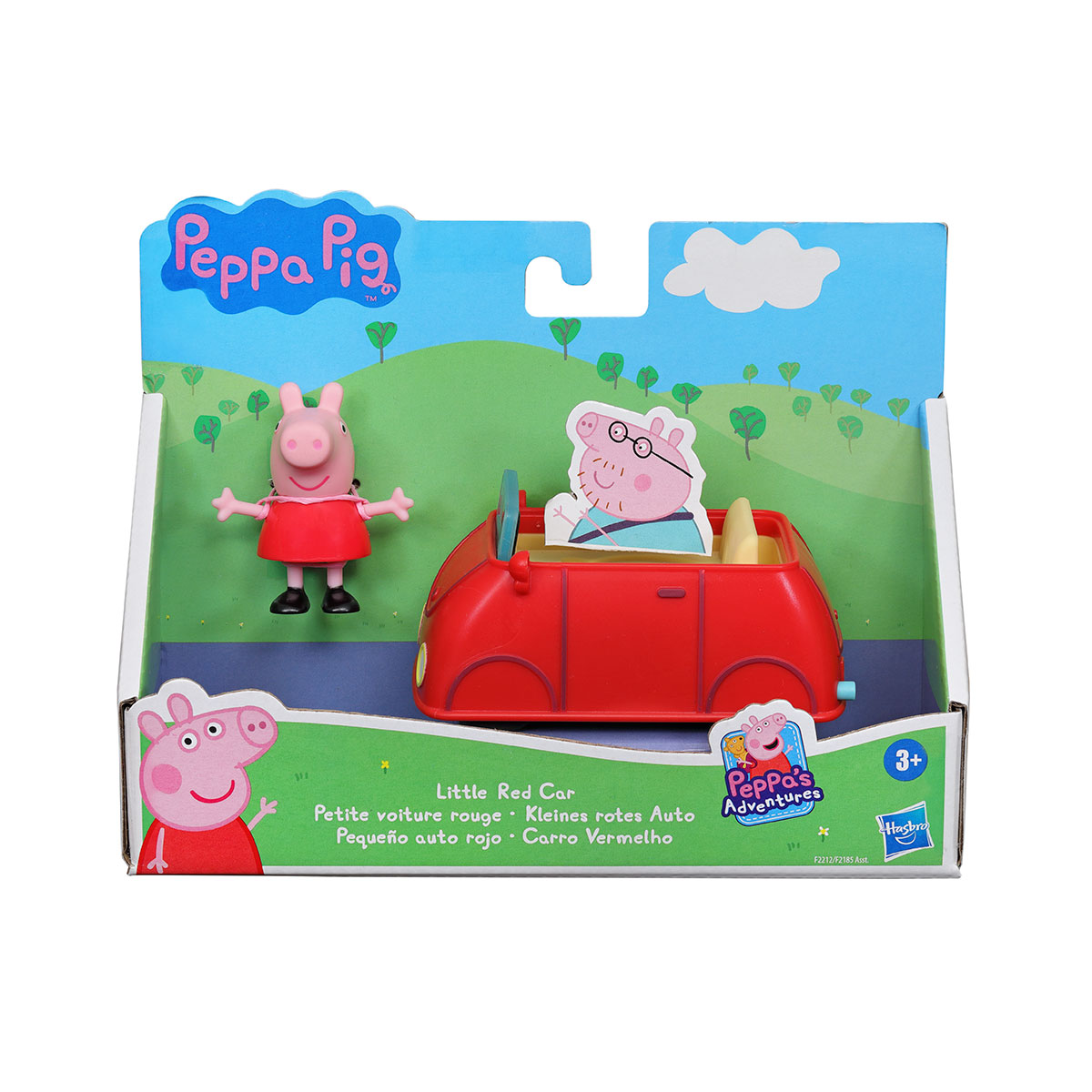 Ігровий набір Машинка Пеппи Peppa Pig для дітей з фігуркою Червоний — превʼю 2