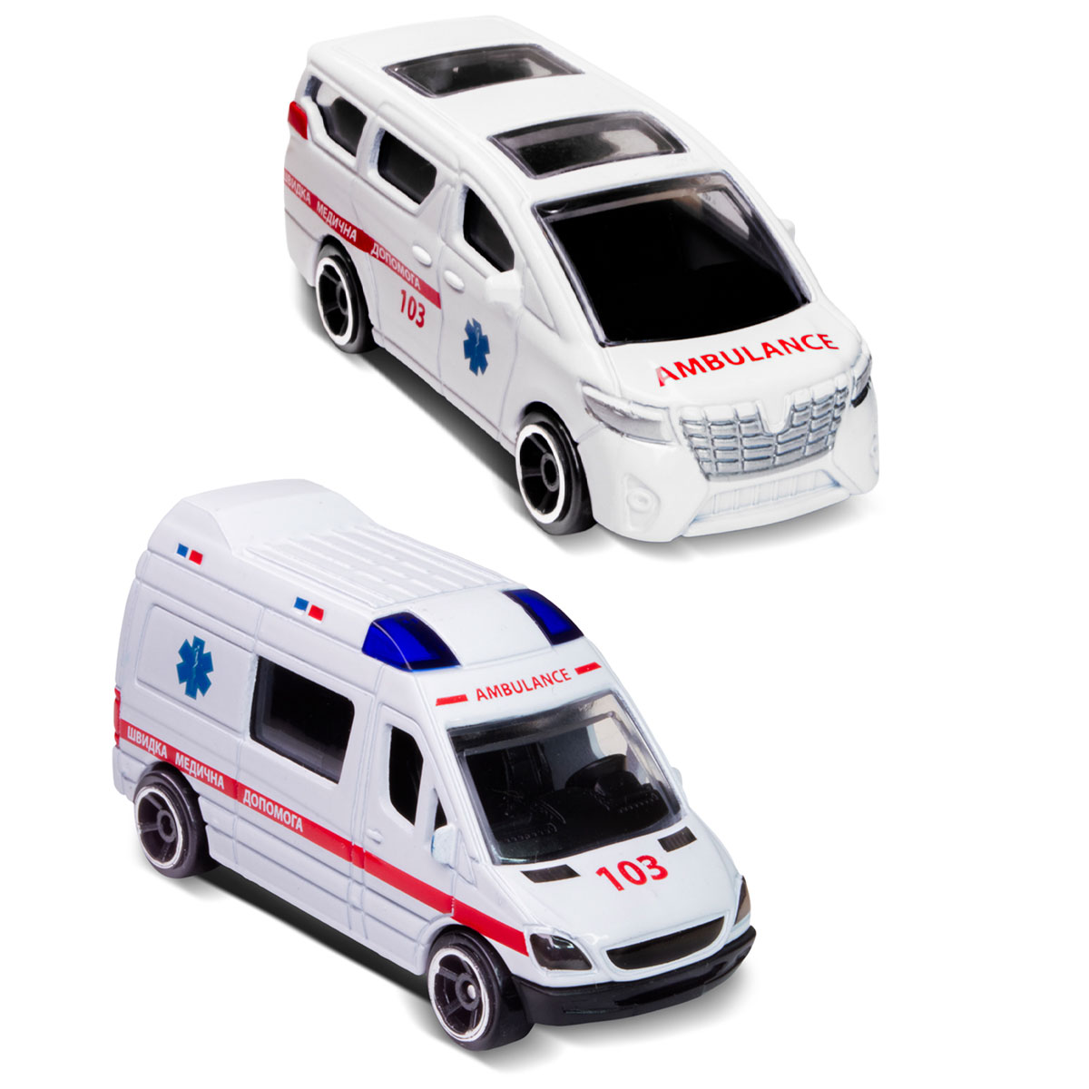 Машинка ігрова TechnoDrive Міська служба 1:64 — превʼю 9