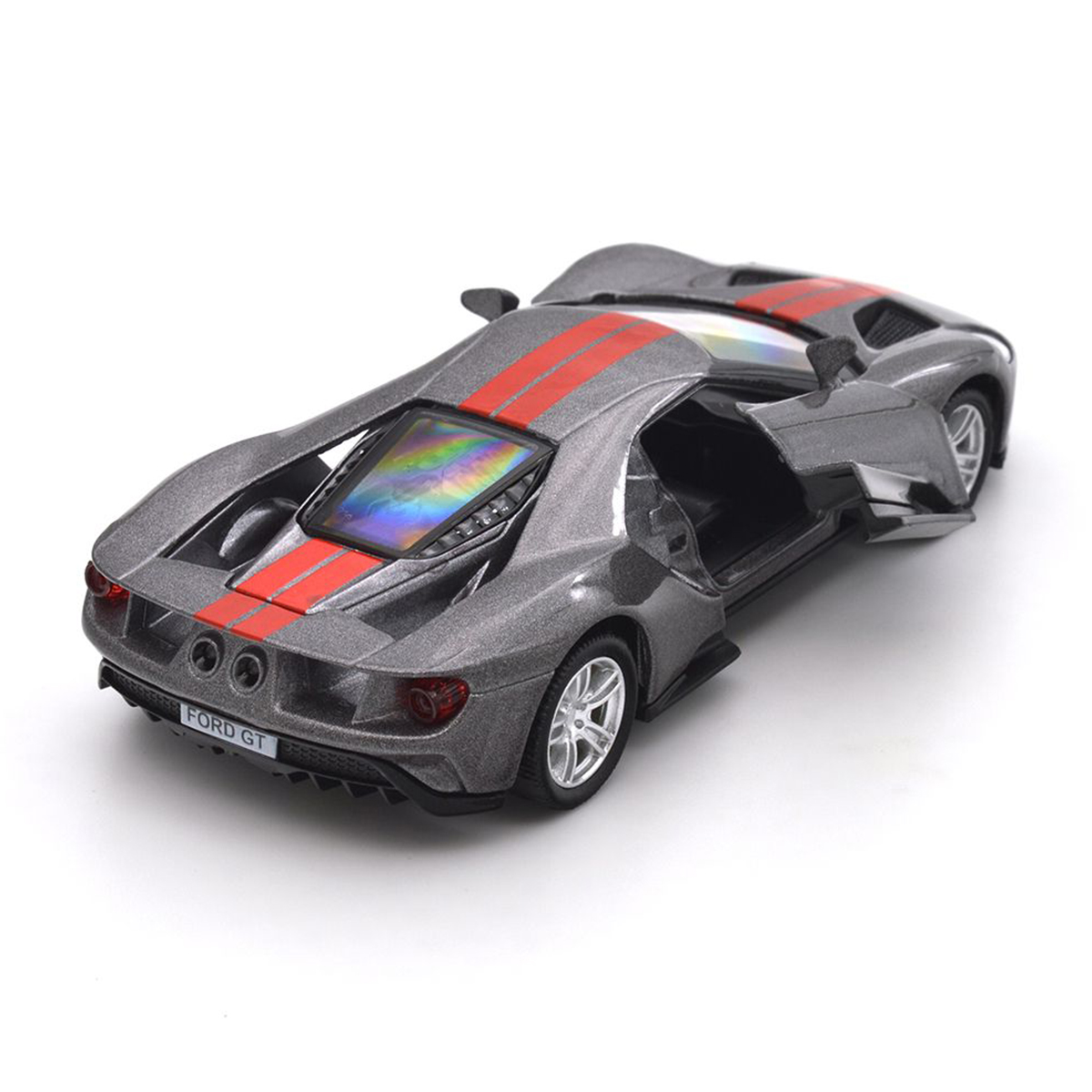 Автомодель Ford GT 2019 Techno Drive 1:32 металева Сіра — превʼю 10