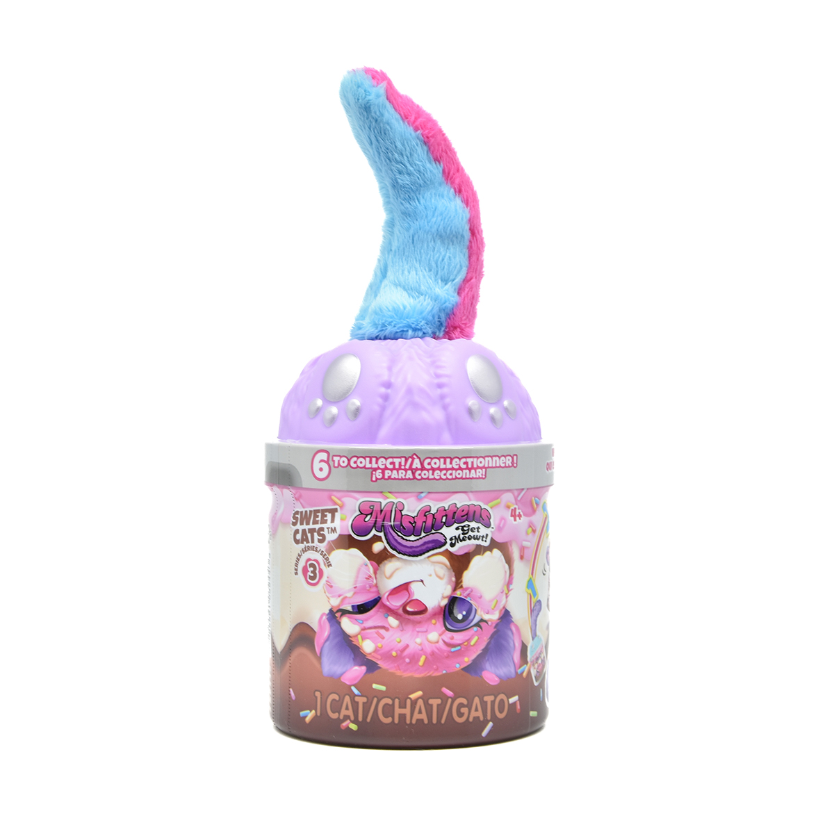 М'яка іграшка Misfittens Mini – Котик у банці (Cat in a Can) – W3 — превʼю 1