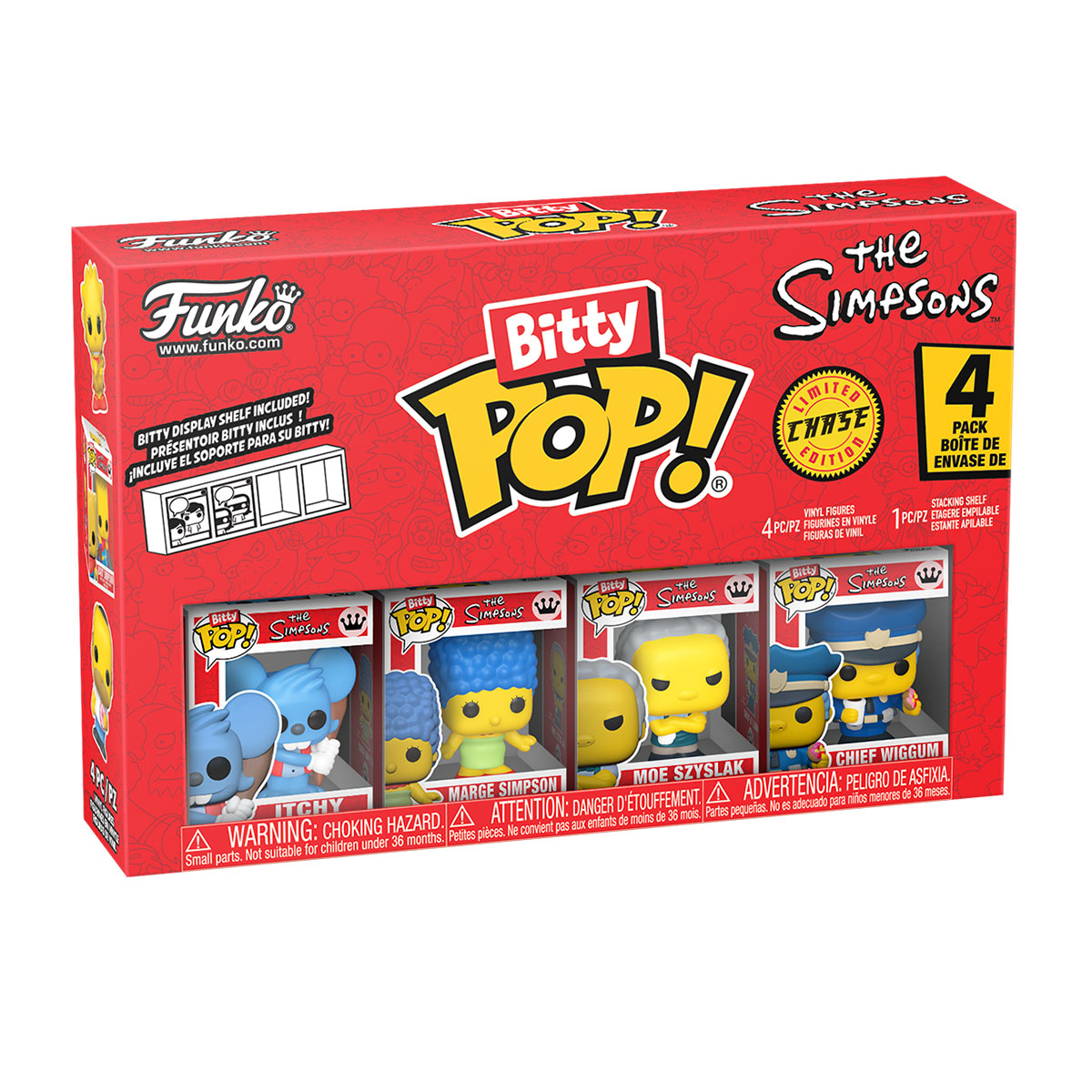 Фігурка Funko Bitty Pop — Чух (Itchy) — 2.5 см в асортименті — превʼю 3
