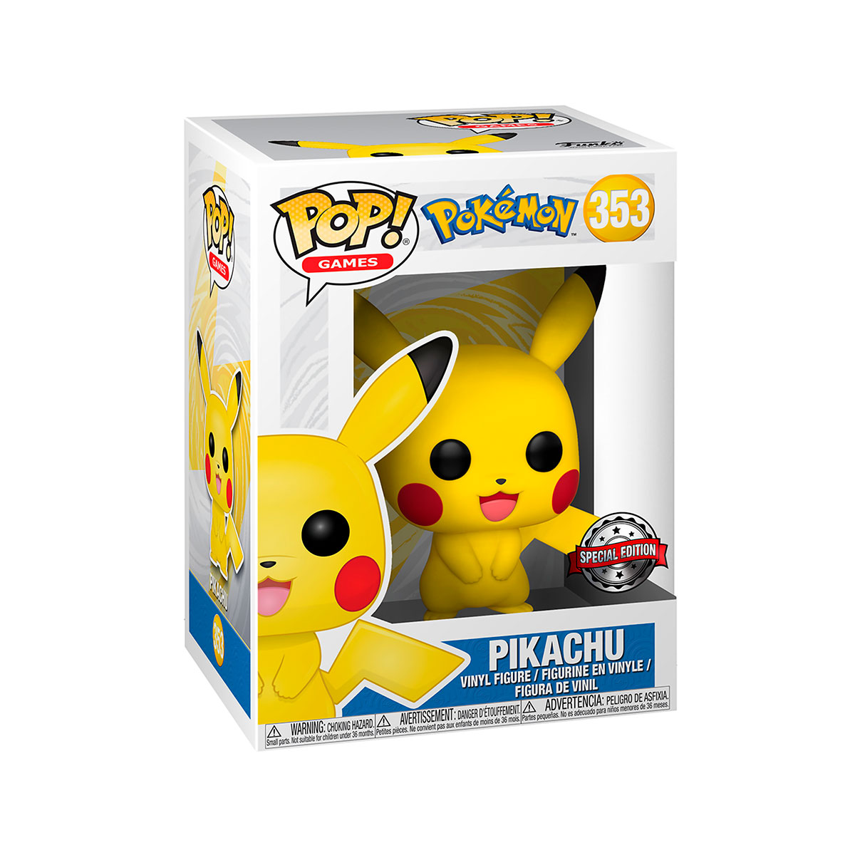 Фігурка Пікачу (Pikachu) — Funko Pop — Pokemon — превʼю 1