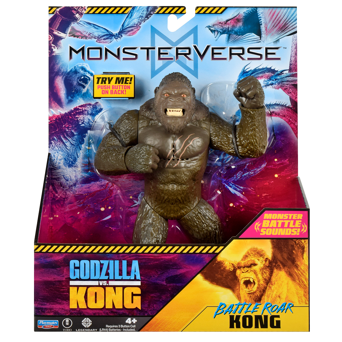 Фігурка Godzilla vs Kong Конг 18 см зі звуковими ефектами — превʼю 5