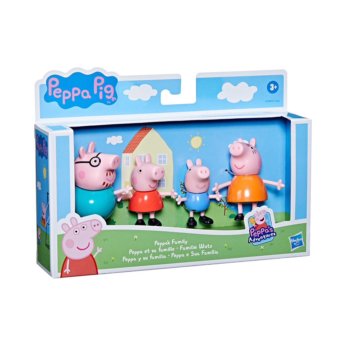 Набір фігурок Peppa Pig Свинка Пеппа Дружня родина 4 шт — превʼю 2