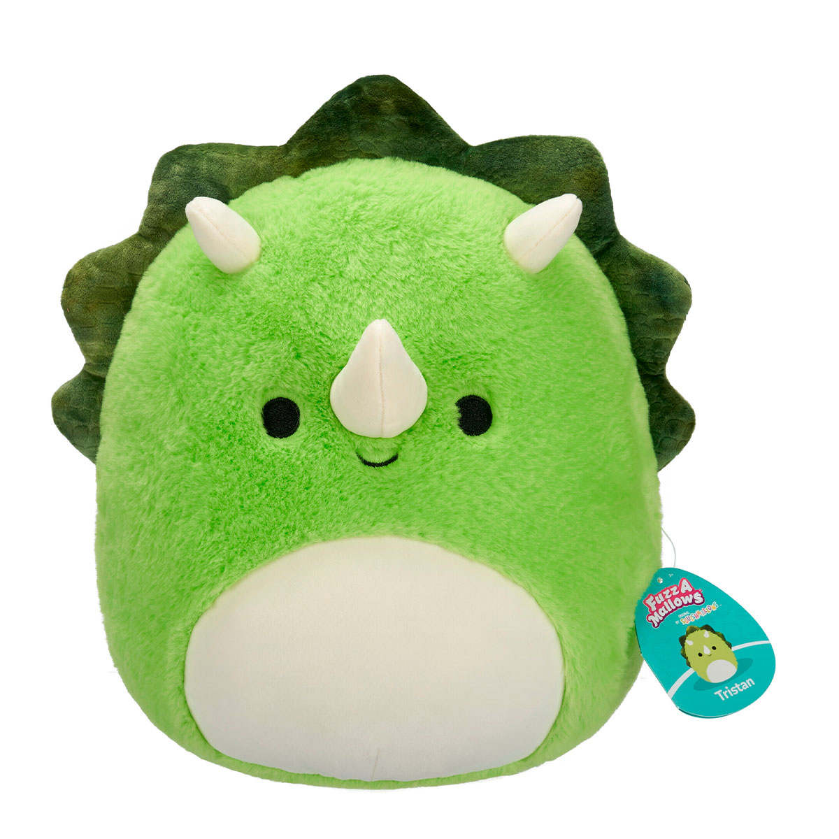 М'яка іграшка Squishmallows - Тріцератопс Трістан (Tristan) - 30 см — превʼю 7