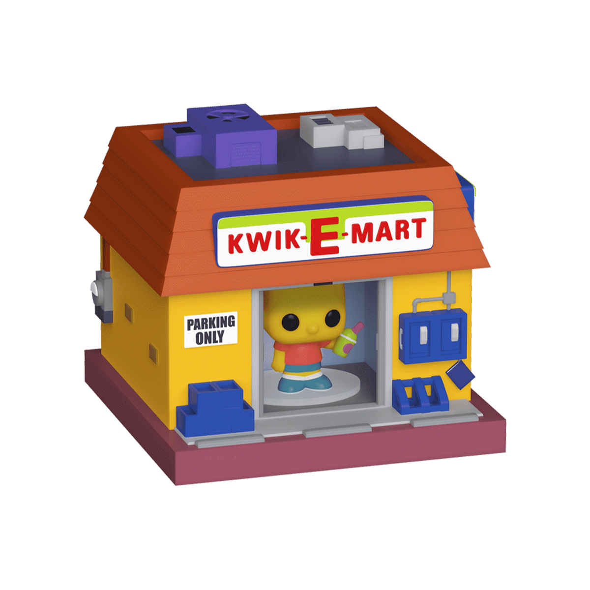 Фігурка Funko Bitty Pop Town — Барт Сімпсон і Квікі-Март (Bart Simpson and Kwik-E-Mart) — 1.9 см — превʼю 2