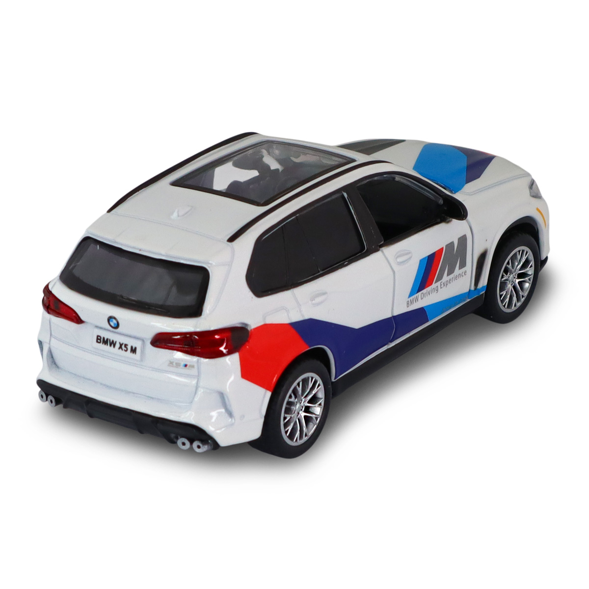 Автомодель BMW X5 M Techno Drive металева 1:43 Біла — превʼю 11
