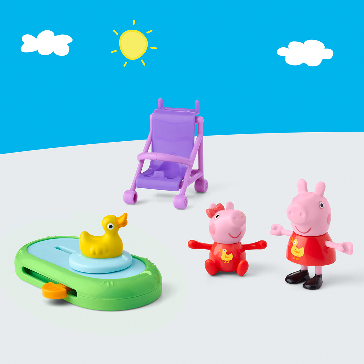 Ігровий набір Peppa Pig Моменти з Пеппою Сестрички на прогулянці з візочком — превʼю 6