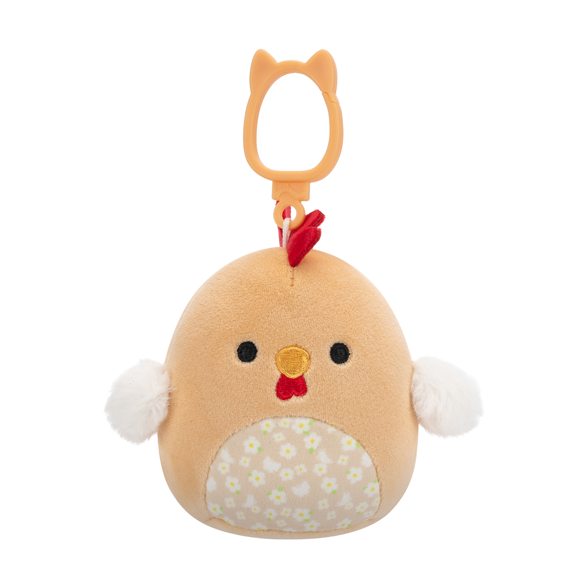 М'яка іграшка на кліпсі Squishmallows – Півник Руті (Rooster Rutie) — превʼю 1