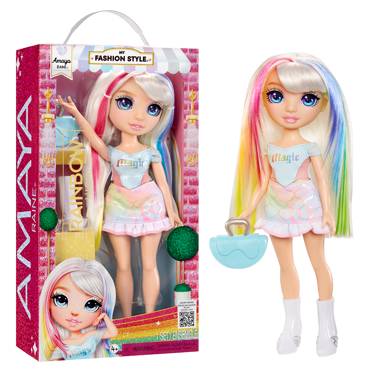 Лялька Rainbow High серії My Fashion Style – Амая — превʼю 1