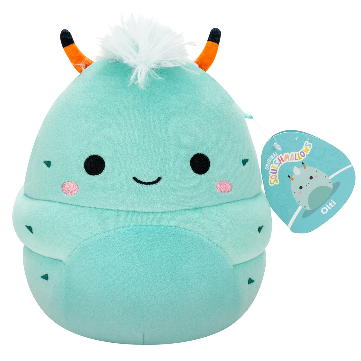 М'яка іграшка Squishmallows – Рогата гусениця Ольті (Olti) – 19 см — превʼю 7