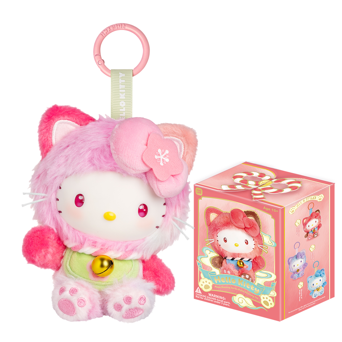 М'яка іграшка Pop Top Hello Kitty (Hello Kitty) - Казкові бажання на кліпсі