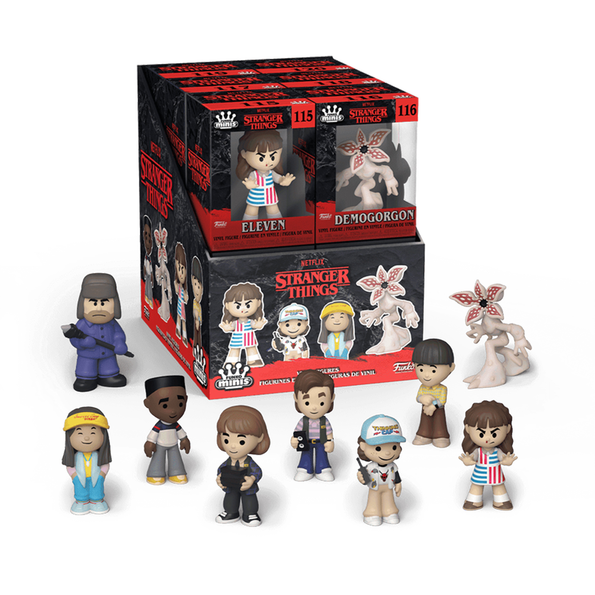 Ігрова фігурка Funko Mini Vinyl Figures Дивні дива S4