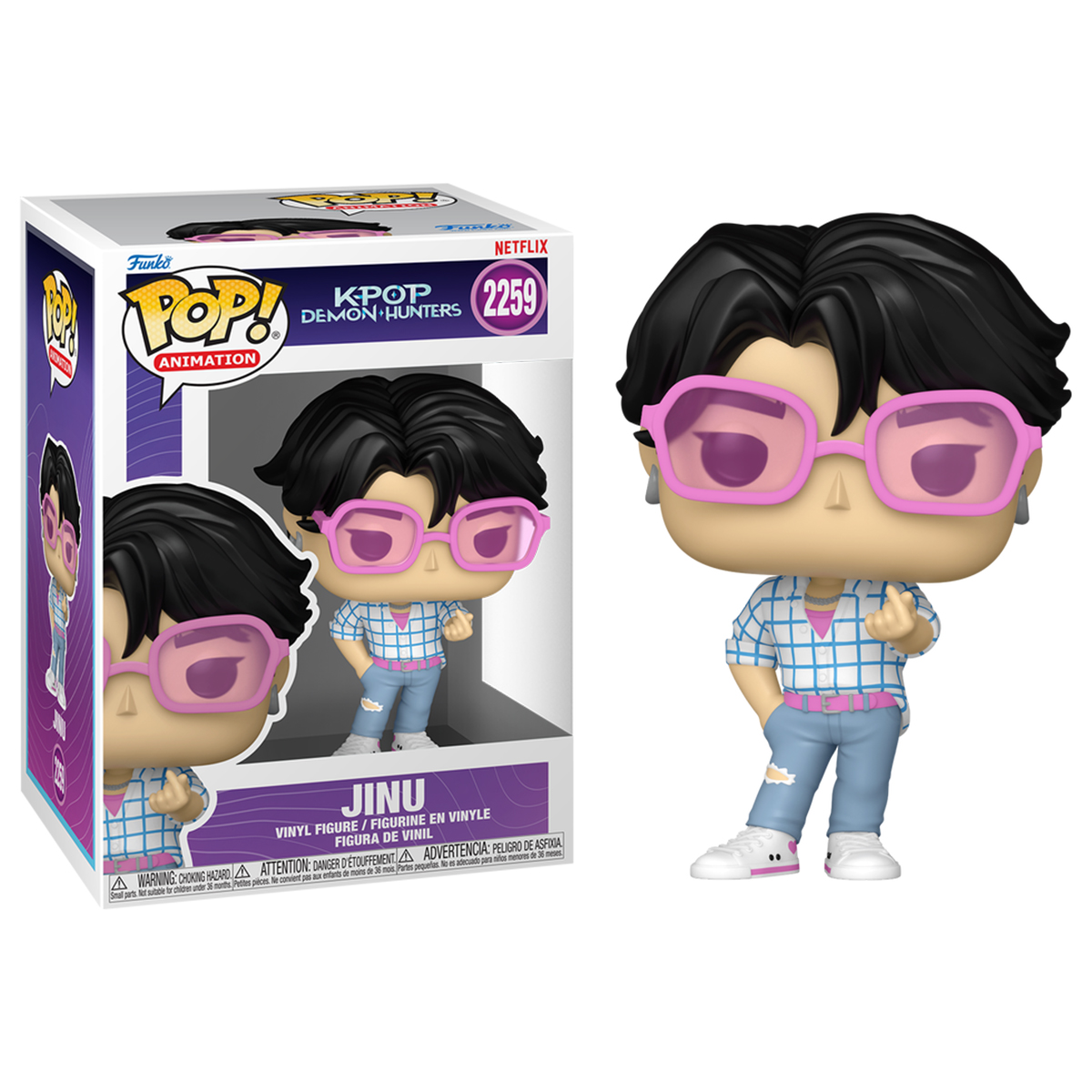Колекційна ігрова фігурка Demon Slayer K-Pop Jinu Funko - Аніме Різноколірна — превʼю 3