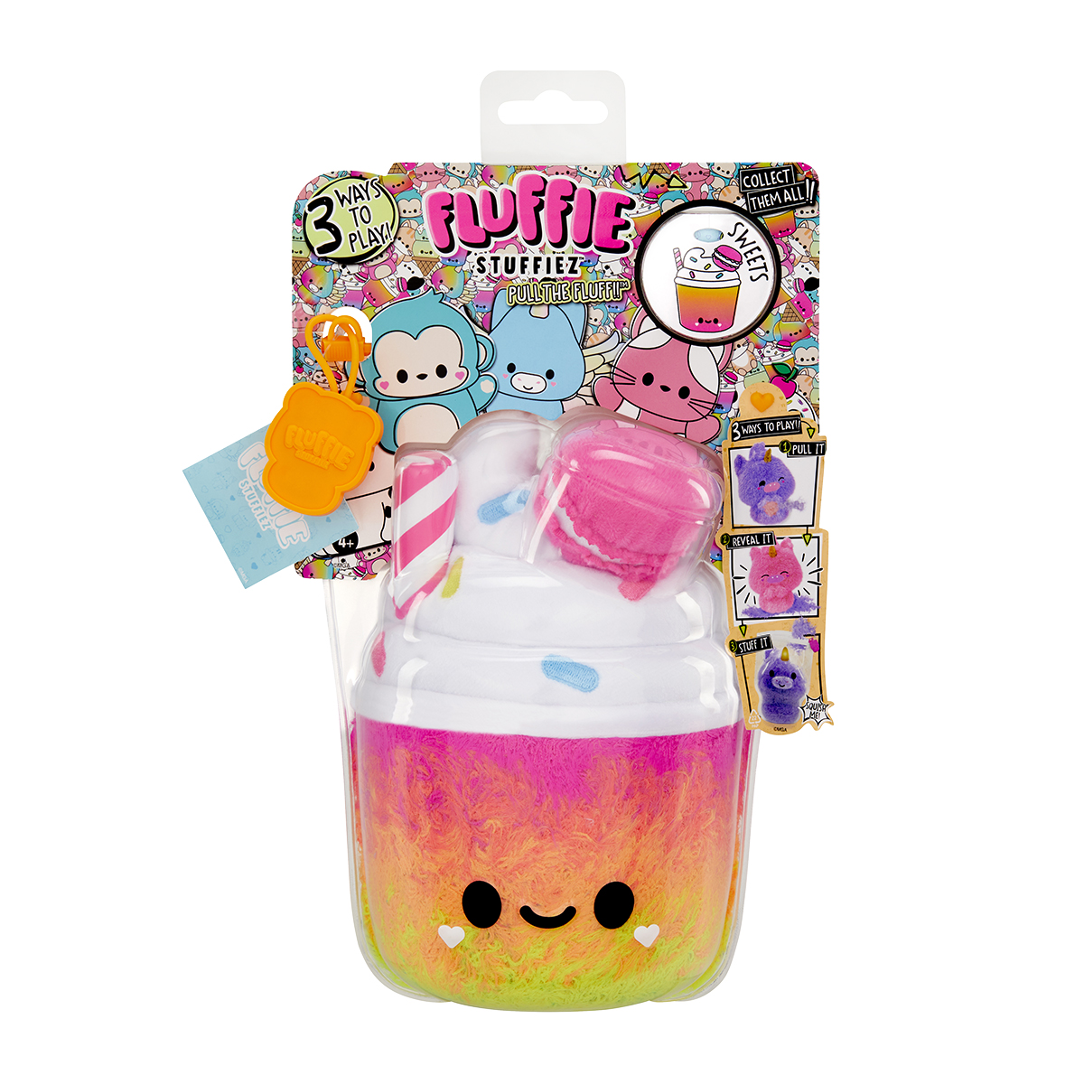 М'яка іграшка-антистрес Fluffie Stuffiez – Фрікшейк Freakshake – Small Plush
