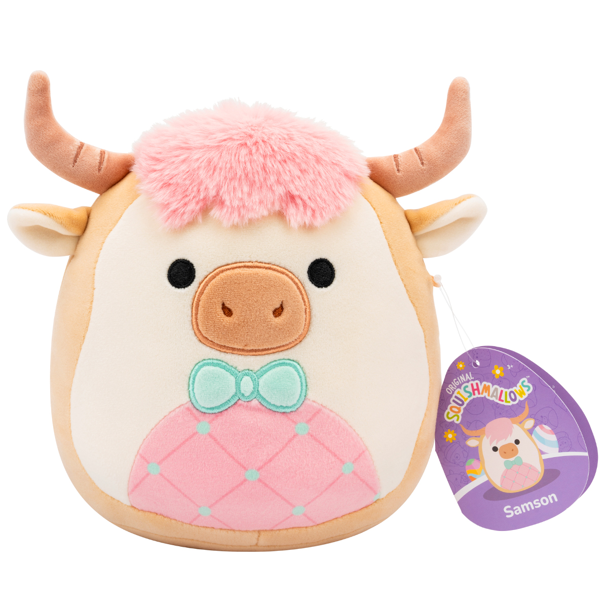 М'яка іграшка Squishmallows – Корівка Самсон (Samson) – 19 см — превʼю 7