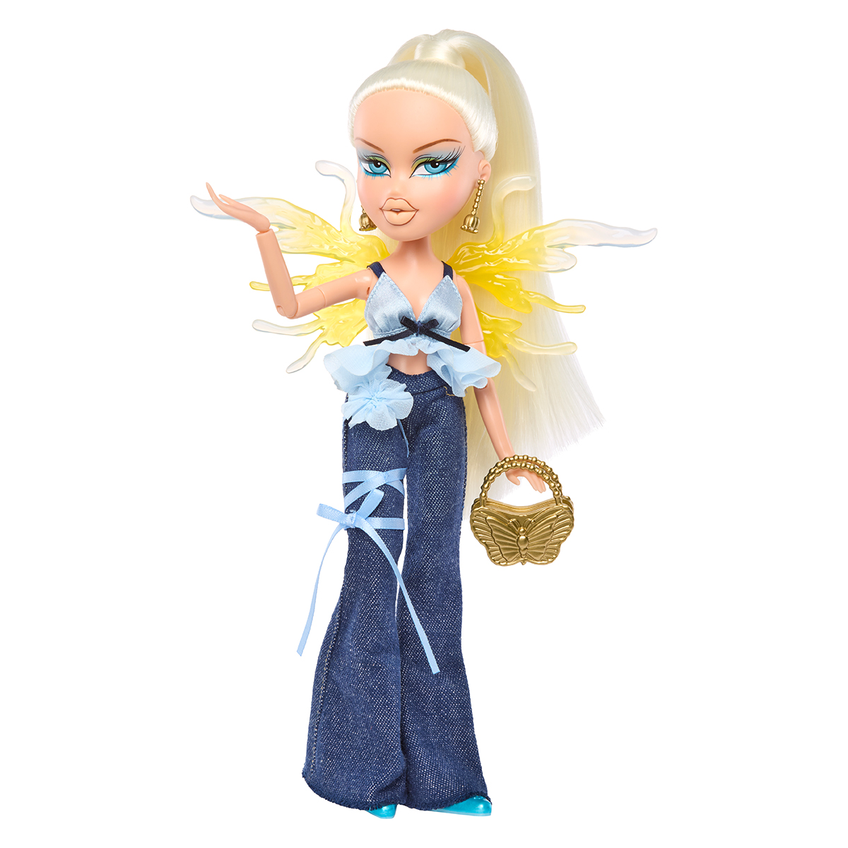 Ігровий набір лялька з крилами Bratz Fashion Pixiez Хлоя 25 см Блондинка — превʼю 2