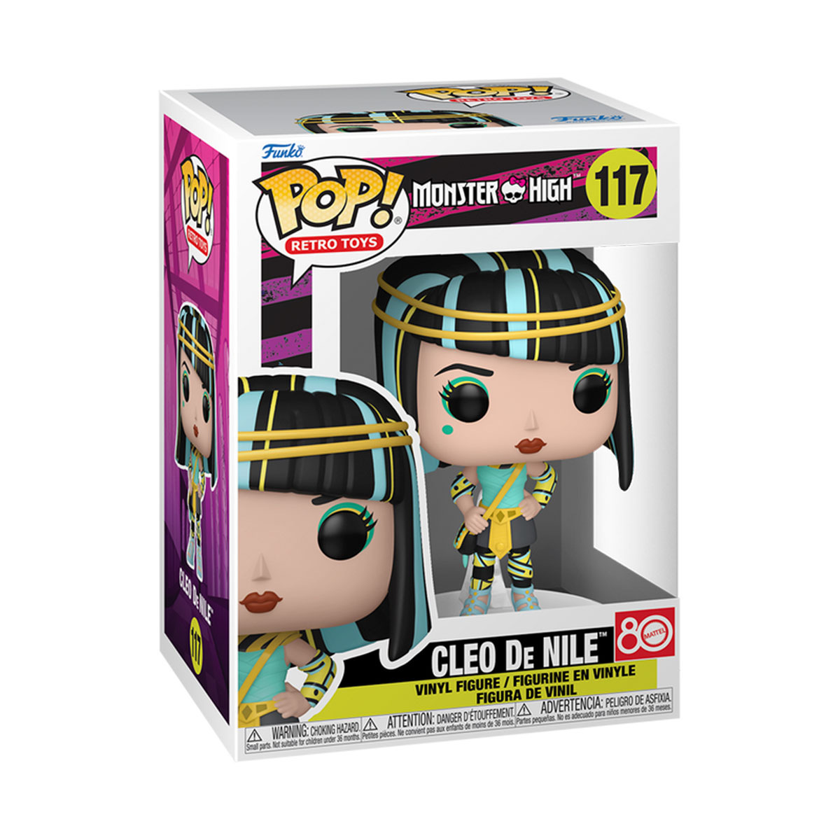 Колекційна ігрова фігурка Monster High - Cleo Funko POP яскрава фігурка — превʼю 1