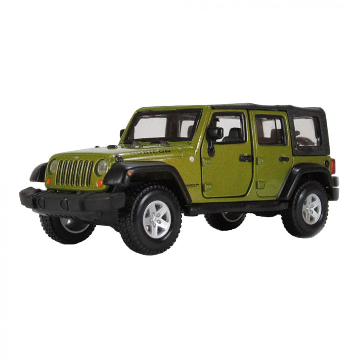 Автомодель Jeep Wrangler Unlimited Rubicon Bburago 1:32 металева — превʼю 2