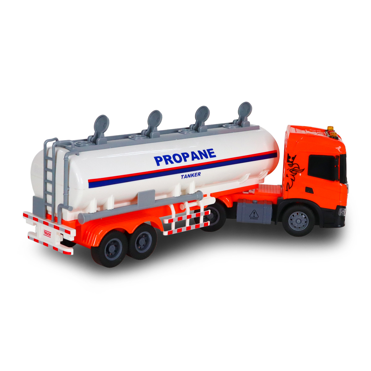 Автомодель Techno Drive Large Truck Автоцистерна Scania 42 см зі світлом та звуком — превʼю 13