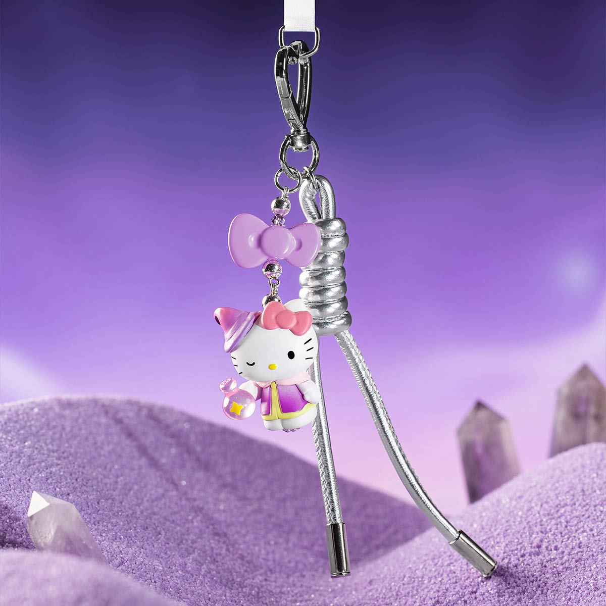 Підвіс для телефону Hello Kitty – Зоряний світ – Star World – Рожевий — превʼю 5