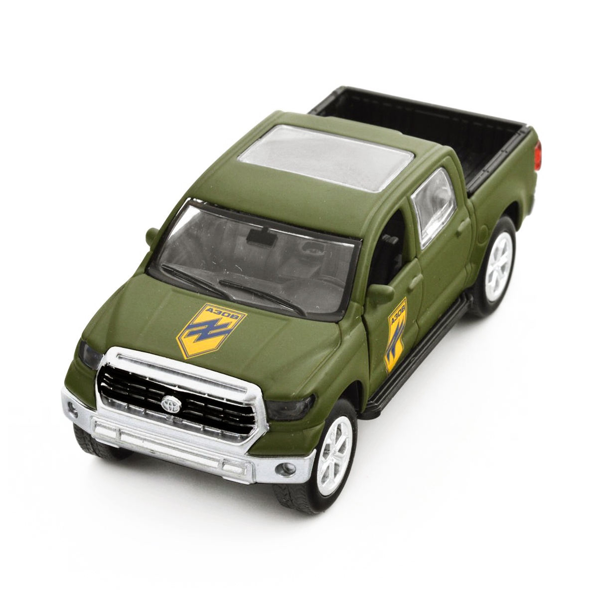 Автомодель Toyota Tundra Азов серії Шеврони Героїв 1:40 металева — превʼю 1