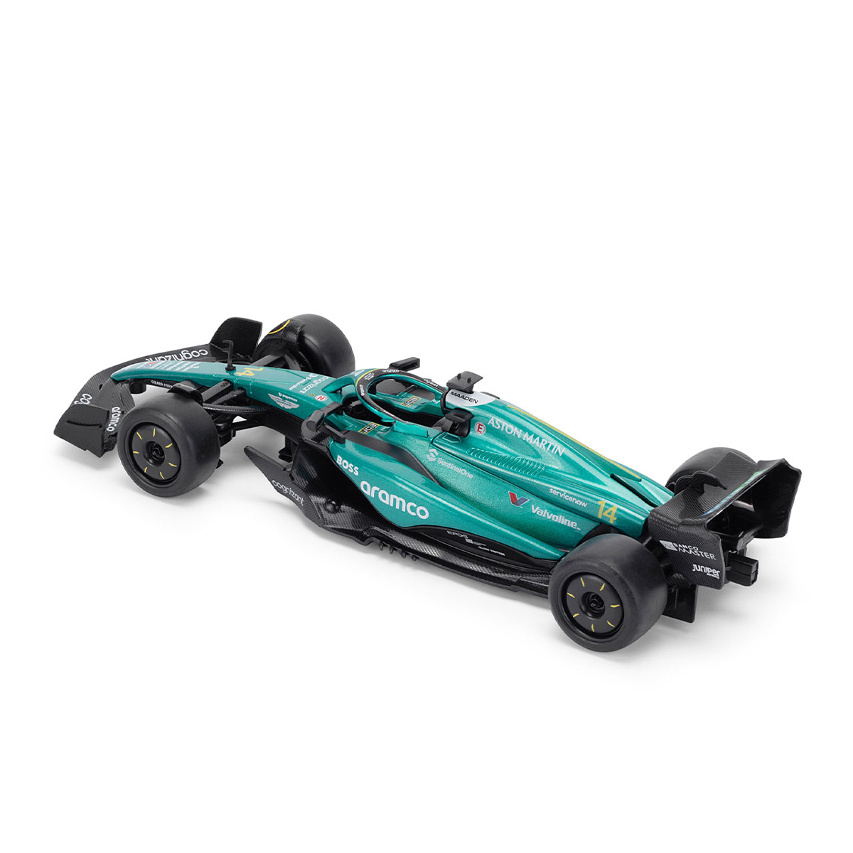 Автомодель Techno Drive Aston Martin F1 2024 металева 1:24 Бірюзова — превʼю 9