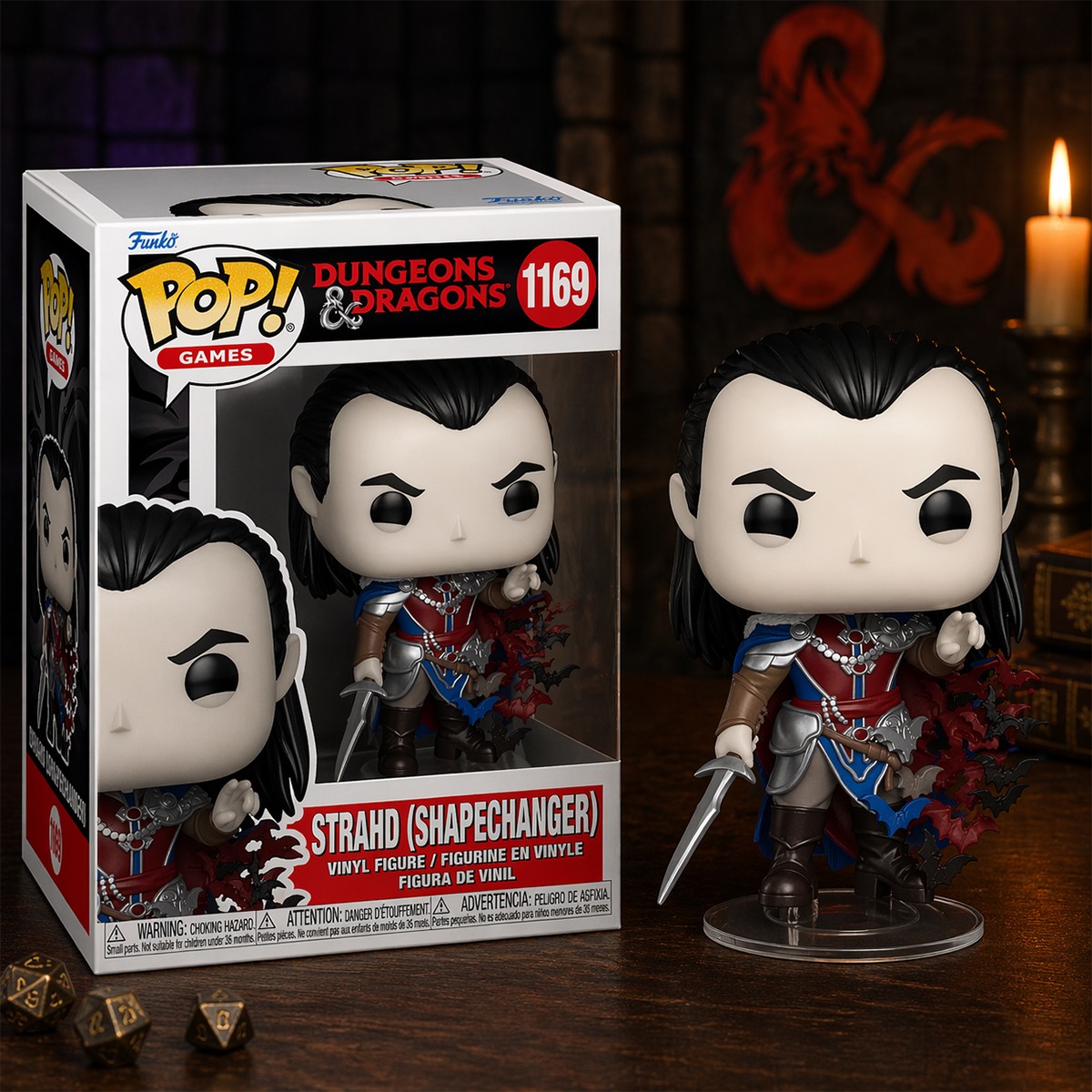 Колекційна ігрова фігурка Funko POP Dungeons and Dragons - Strahd von Zarovich — превʼю 3