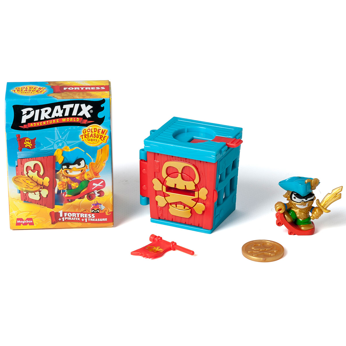 Ігровий набір Фортеця Piratix Golden Treasure дитячий 6 см для пригод — превʼю 2