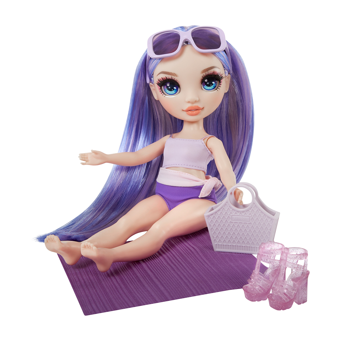 Лялька Rainbow High серії Swim & Style – Віолетта (з акс.) — превʼю 6