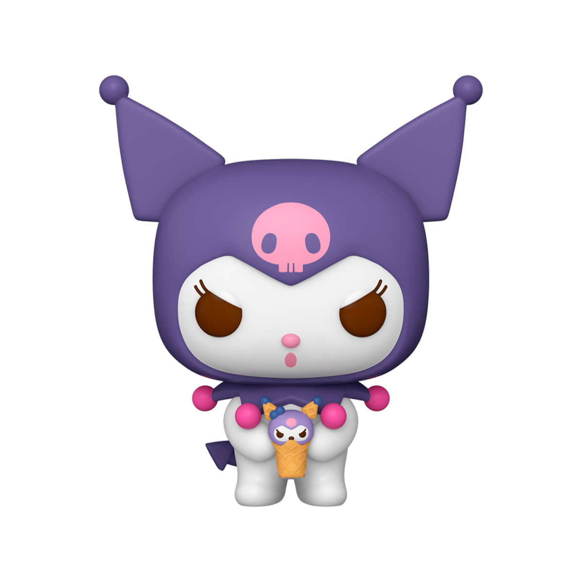 Колекційна ігрова фігурка Funko POP - Kuromi Sanrio аніме персонаж Чорно-біла — превʼю 2