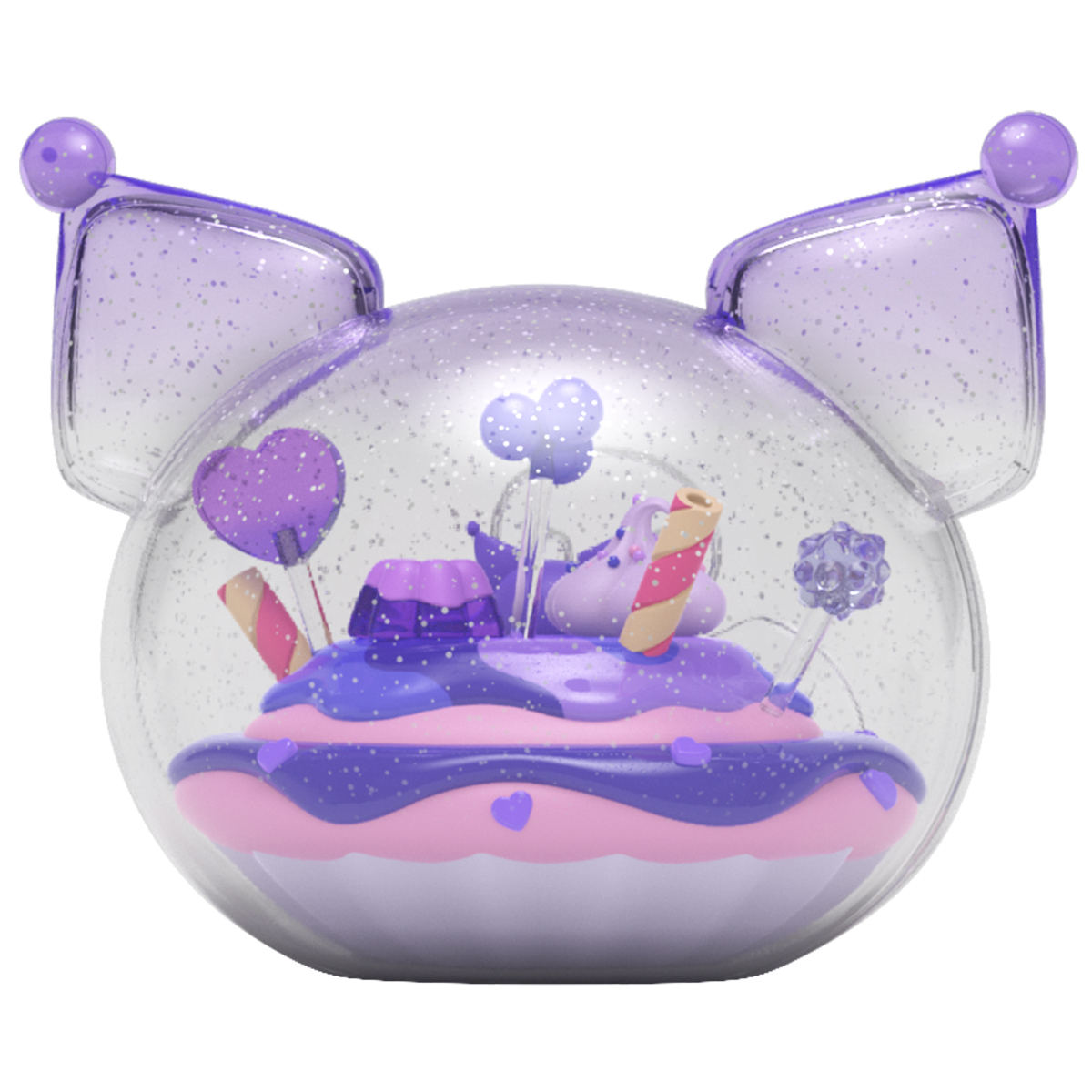 Колекційна фігурка Mighty Jaxx Kandyland Sanrio Куромі 12 см Фіолетовий — превʼю 4
