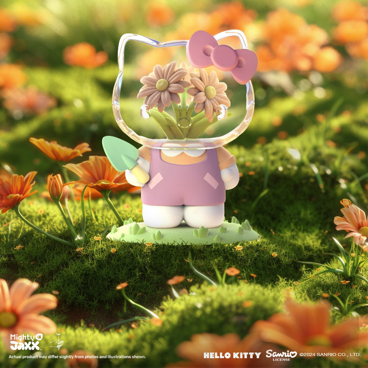 Колекційна фігурка Mighty Jaxx Sanrio Azuma Makoto Хелоу Кітті 8 см — превʼю 3