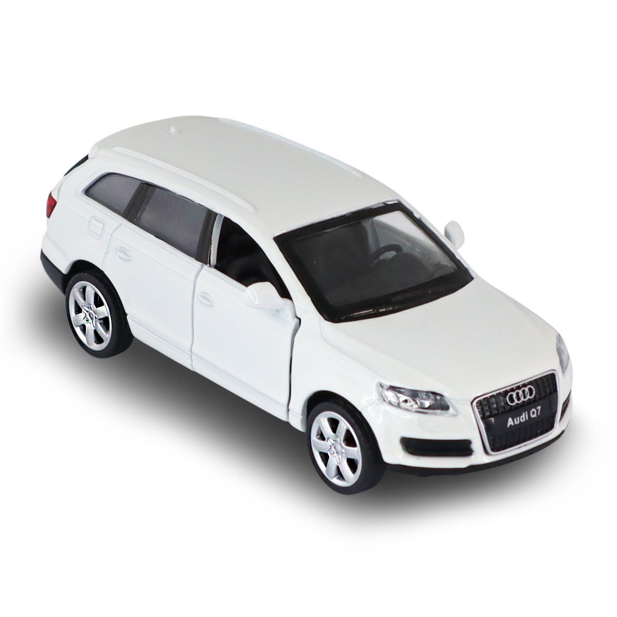 Автомодель Audi Q7 металева 1:43 Techno Drive Біла — превʼю 13