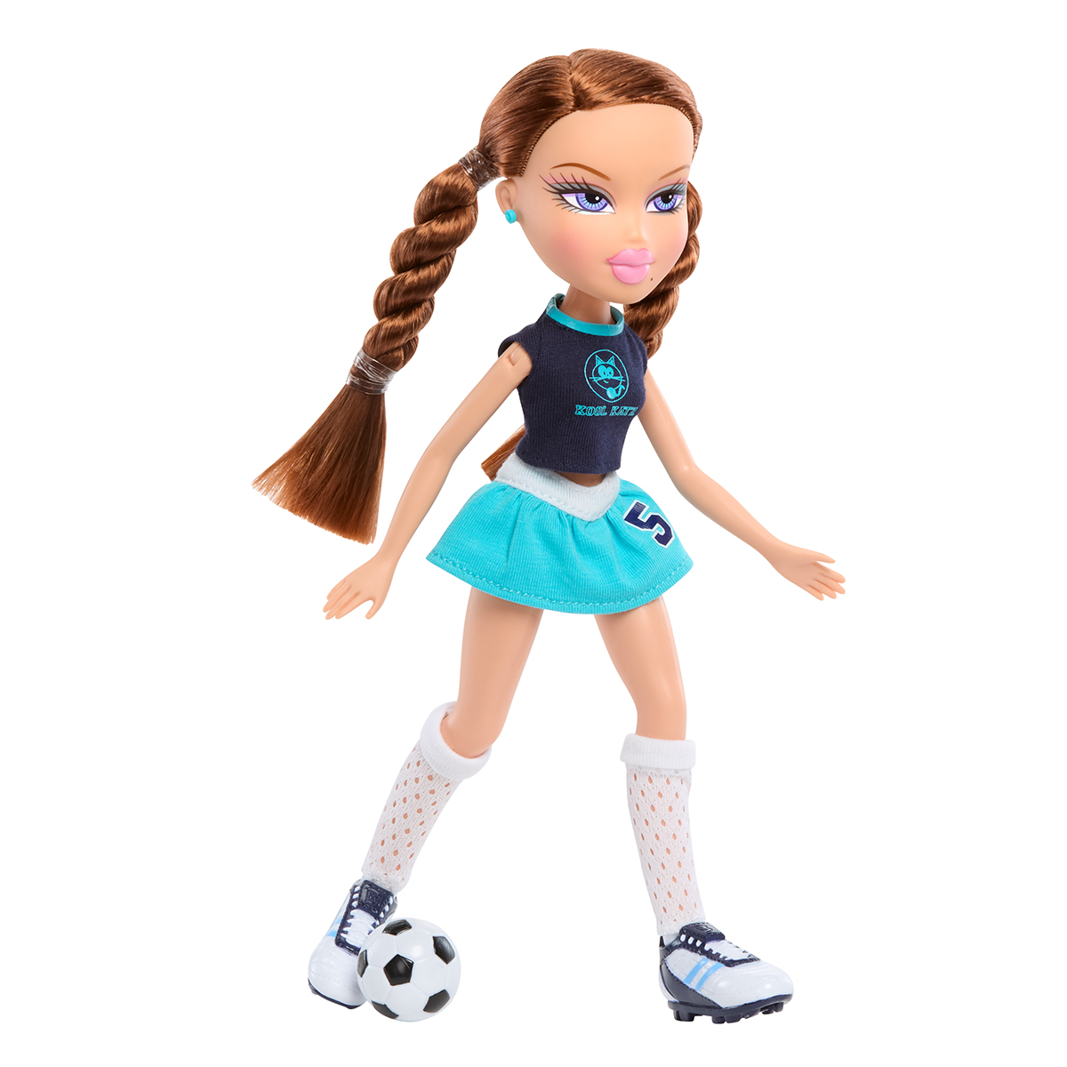 Ігровий набір Bratz Play Sportz Футболістка Роксі 29 см з аксесуарами — превʼю 3
