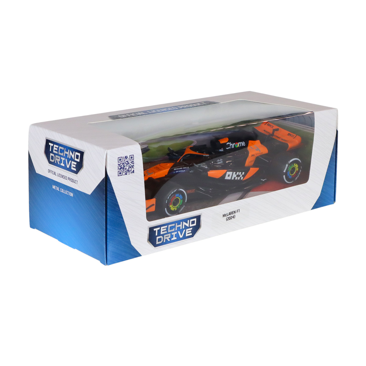 Автомодель McLaren F1 2024 Techno Drive 1:24 Помаранчева — превʼю 6