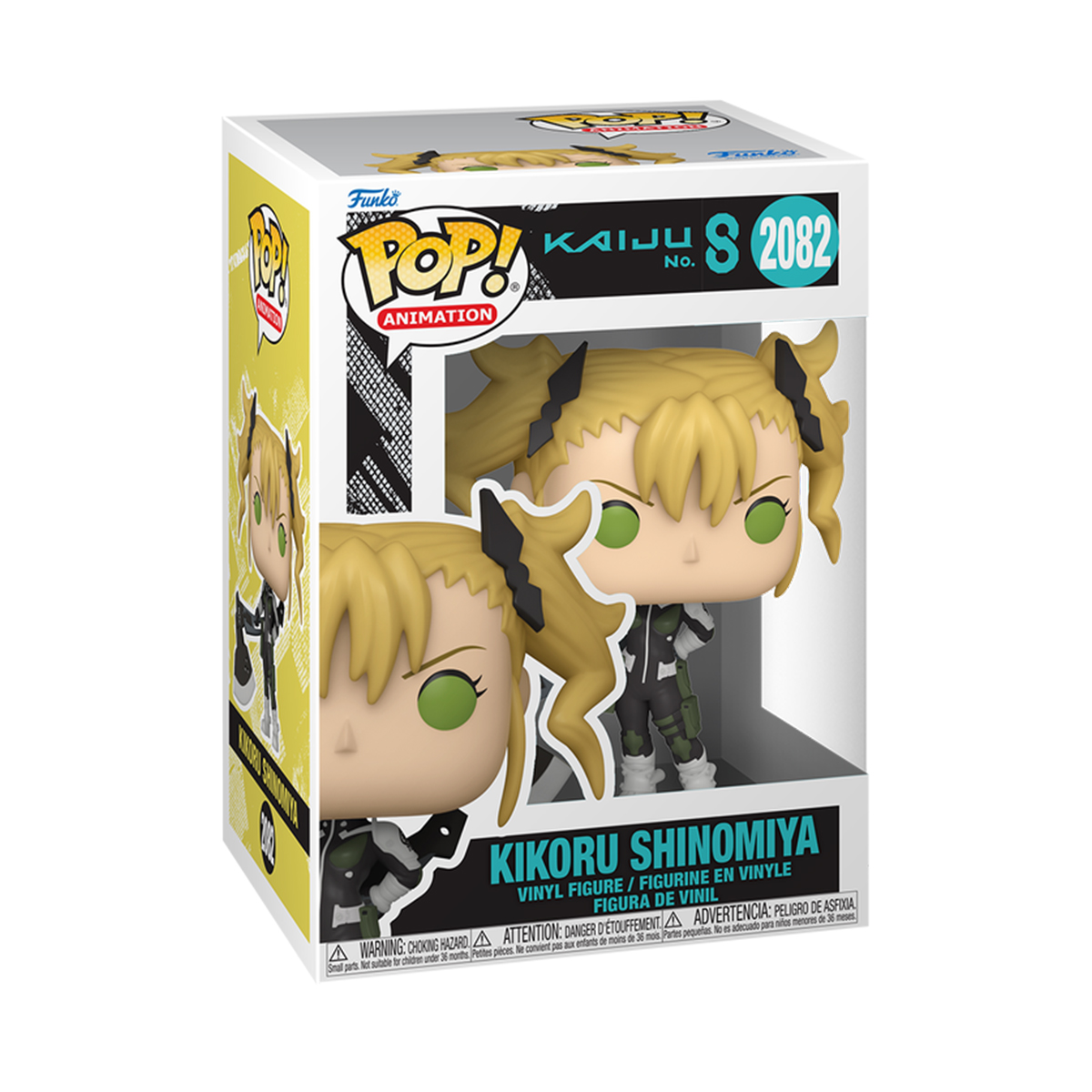 Колекційна ігрова фігурка Funko POP серії Кайдзю № 8 - Кікору Шіномія Kikoru Shinomiya