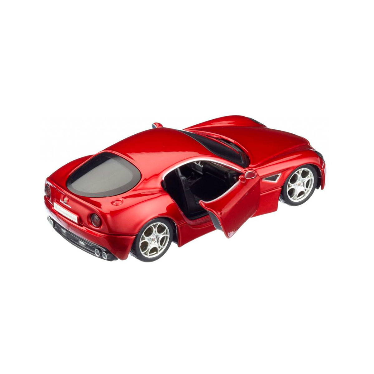 Колекційна автомодель Bburago Alfa 8C Competizione 2007 1:32 металева — превʼю 5