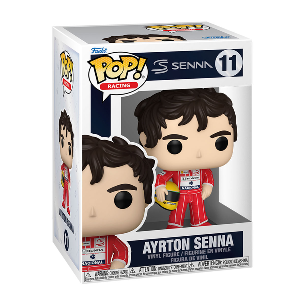 Ігрова фігурка колекційна Funko POP Ayrton Senna - Айртон Сенна Формула-1
