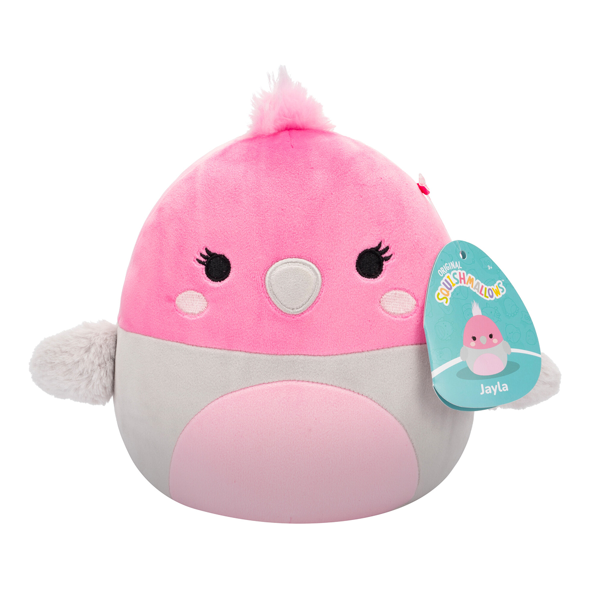 М'яка іграшка Squishmallows — Какаду Джейла (Jayla) — 19 см — превʼю 7