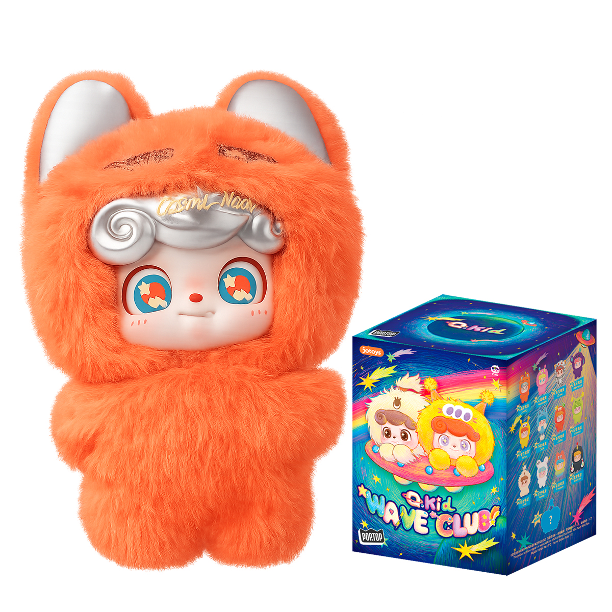 М'яка іграшка POP TOP JOTOYS – Q.Kid Космо-хвилі (Cosmo-waves) – 12 см