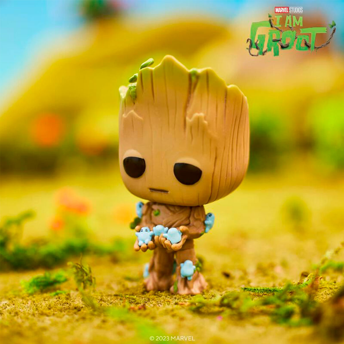 Фігурка Ґрут (Groot) з Ґрундсами — Funko Pop — Я є Ґрут — превʼю 3