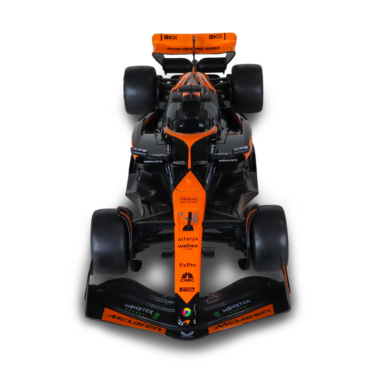 Колекційна автомодель McLaren F1 2024 Techno Drive 1:18 металева Помаранчева — превʼю 15