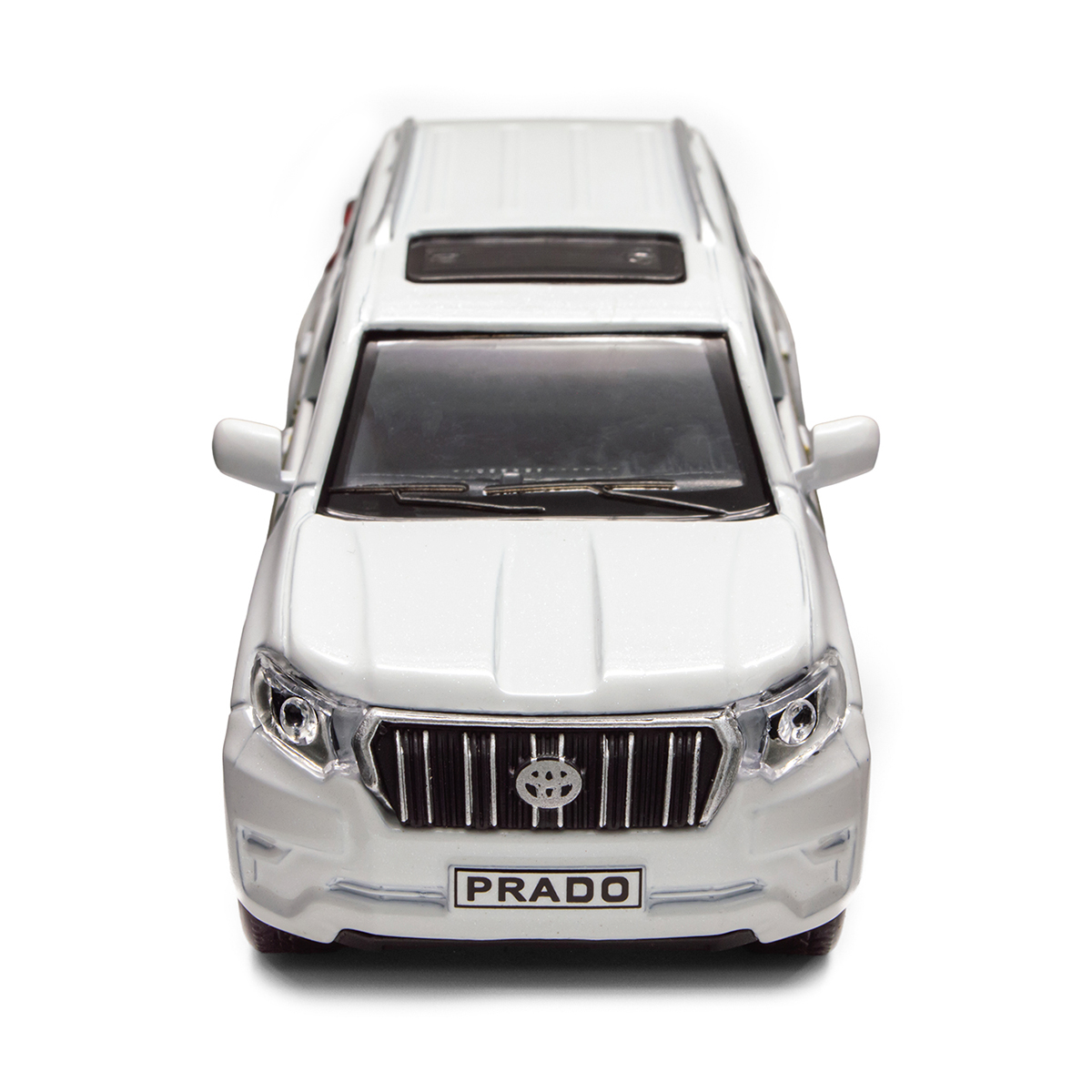 Автомодель Toyota Prado металева 1:40 Біла — превʼю 14