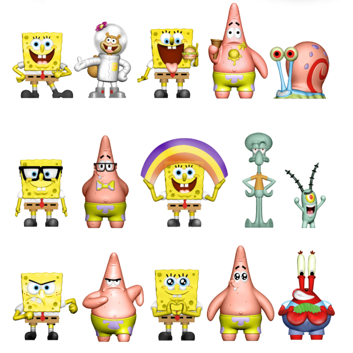 Колекційна фігурка-сюрприз SpongeBob Губка Боб 5 см — превʼю 2
