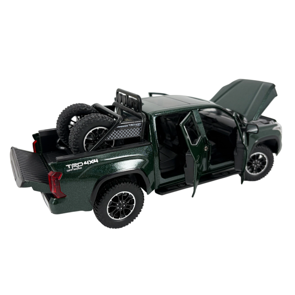 Автомодель Toyota Tundra Techno Drive 1:24 металева Зелена — превʼю 9