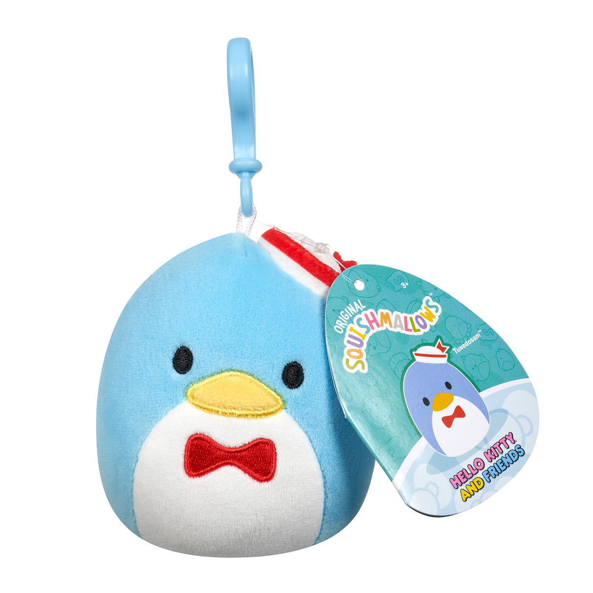 М'яка іграшка Squishmallows – Такседо Сем (Tuxedo Sam) – 9 см — превʼю 3