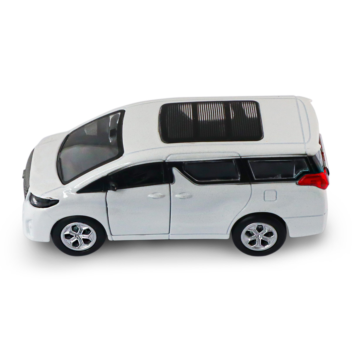 Автомодель Toyota Alphard Techno Drive 1:40 Біла металева — превʼю 8