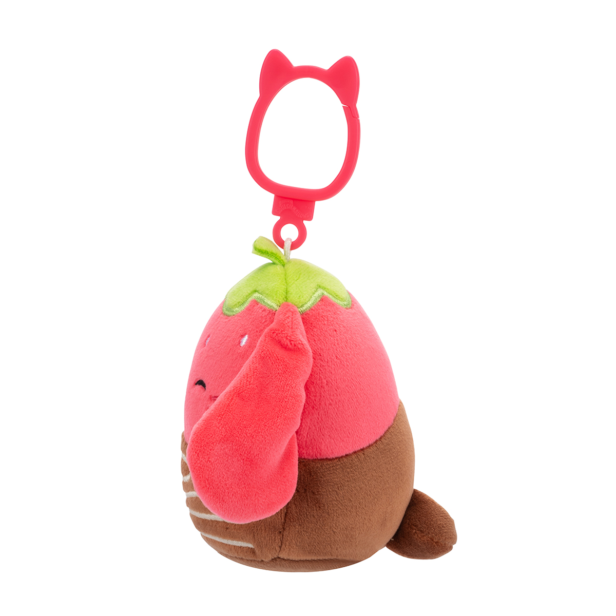 М'яка іграшка Squishmallows – Кролик Гунда (Gunda The Rabbit) – на кліпсі — превʼю 3